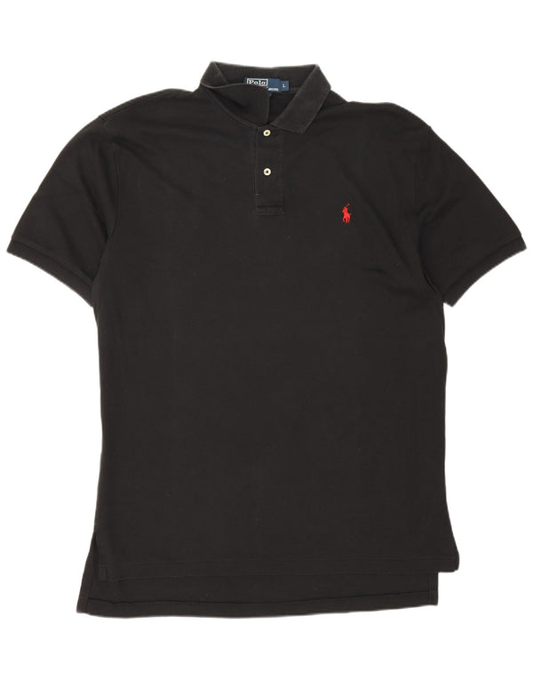 Polo Ralph Lauren Polo para hombre grande de algodón negro
