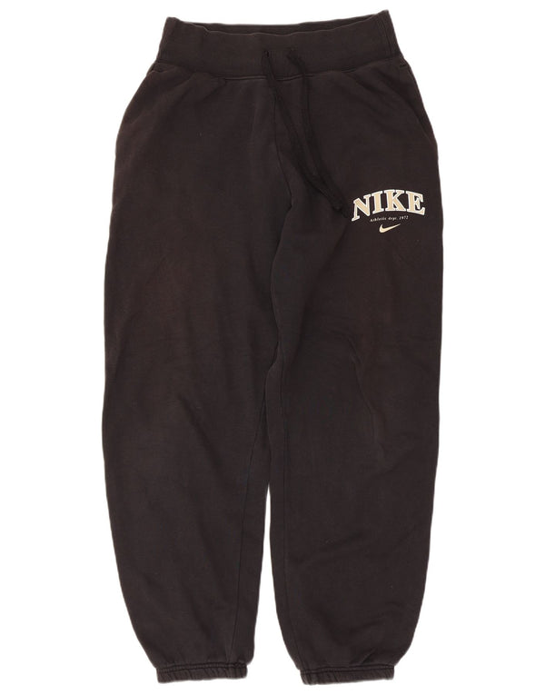 Nike - Pantalones de chándal con gráfico para hombre, Joggers XS, algodón negro