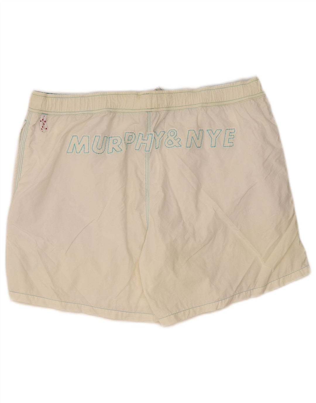 Murphy & Nye Bañador Gráfico Hombre XL Poliamida Blanca