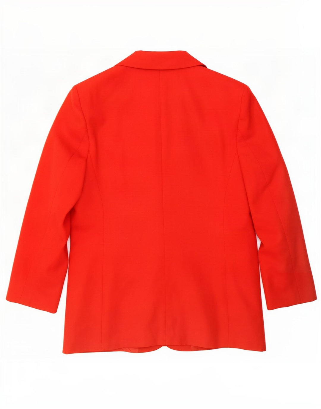 Luisa Spagnoli Chaqueta Blazer de Manga 3/4 con 2 Botones para Mujer IT 44 Rojo Mediano