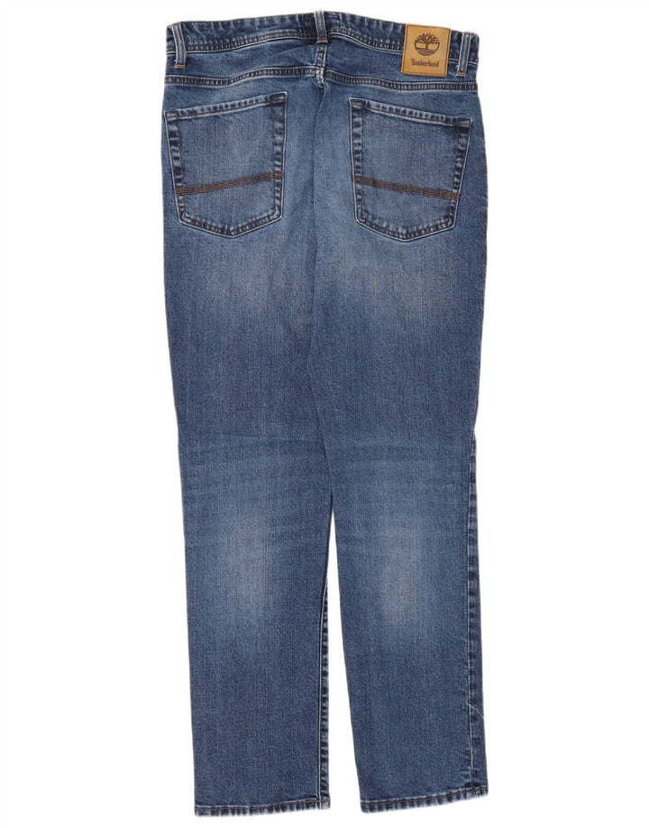Timberland Vaqueros ajustados para hombre W32 L32 Algodón azul