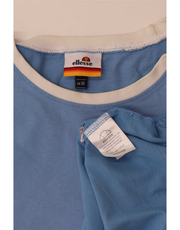 Camiseta Ellesse Hombre Top Azul Medio Algodón