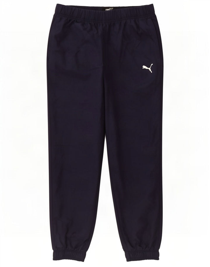 Puma Pantalones De Chándal Para Hombre Joggers Large Azul Marino Poliéster