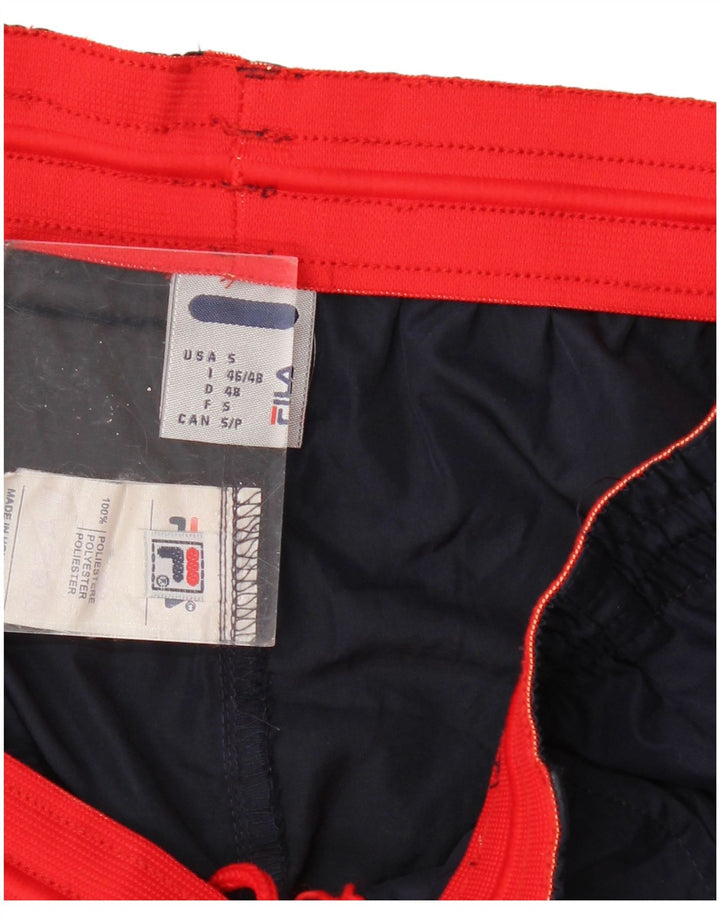 Fila Mens Sport Shorts Small Azul Marino Poliéster