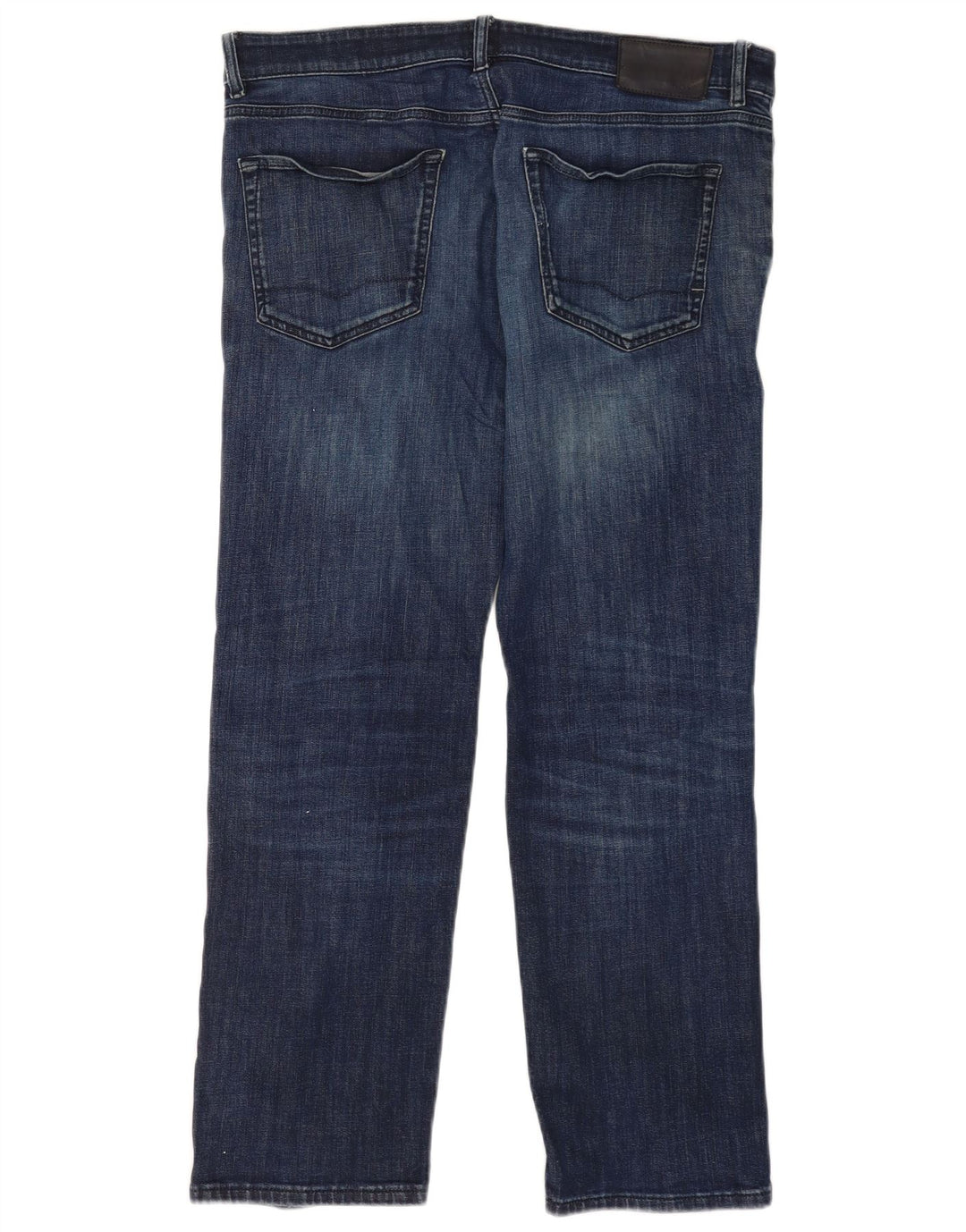 Vaqueros Hugo Boss Mujer Regular Rectos W36 L32 Algodón Azul