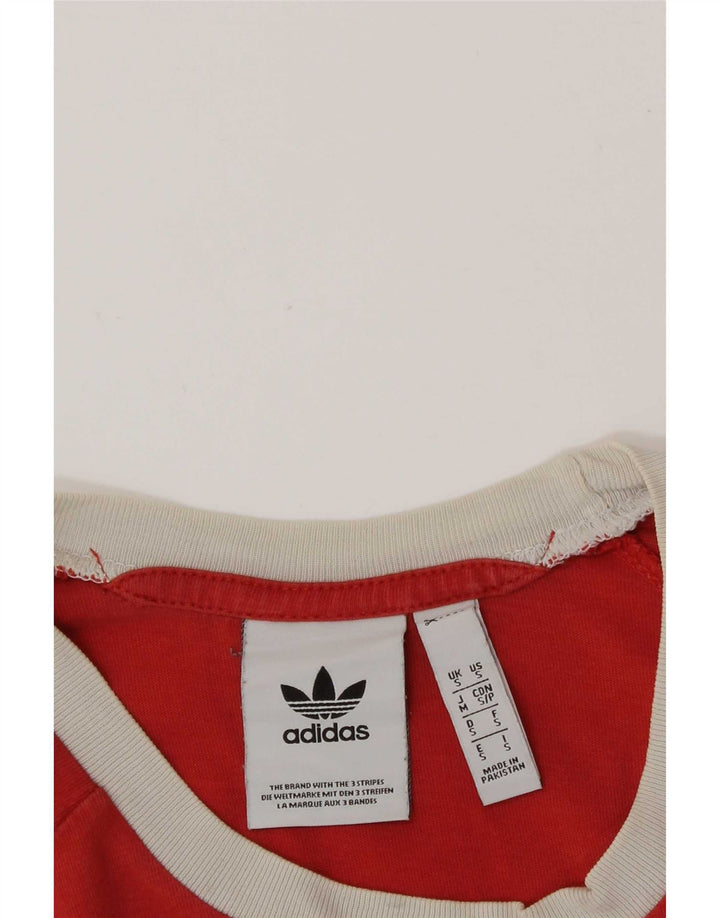 Camiseta Adidas Hombre Top Small Rojo