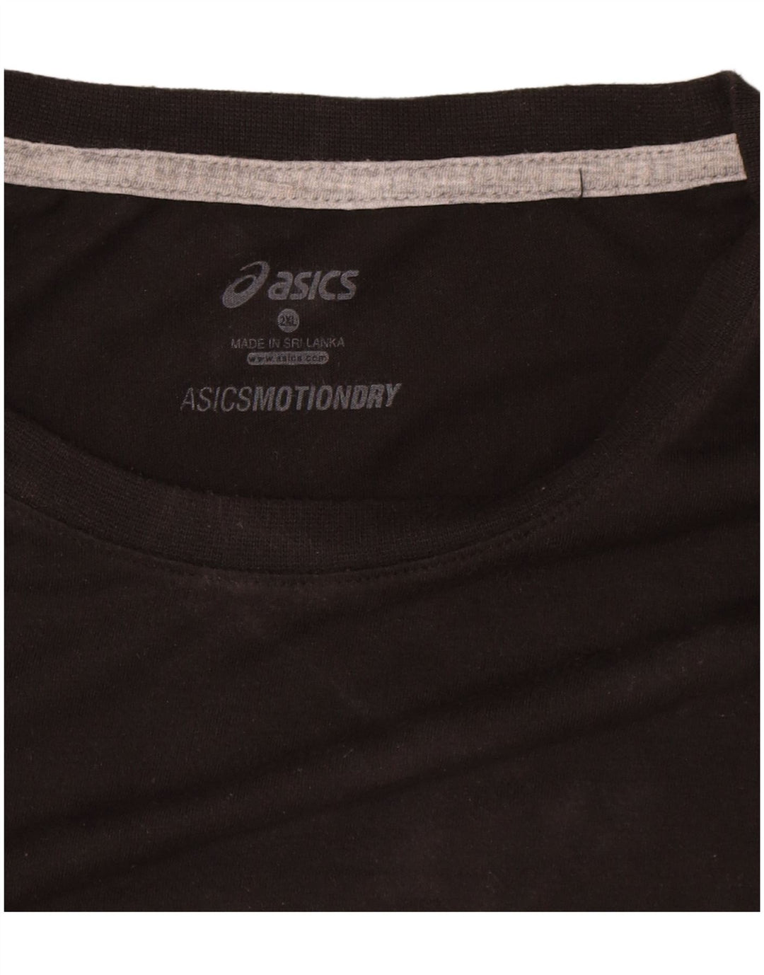 Asics Camiseta Hombre Top 2XL Algodón Negro