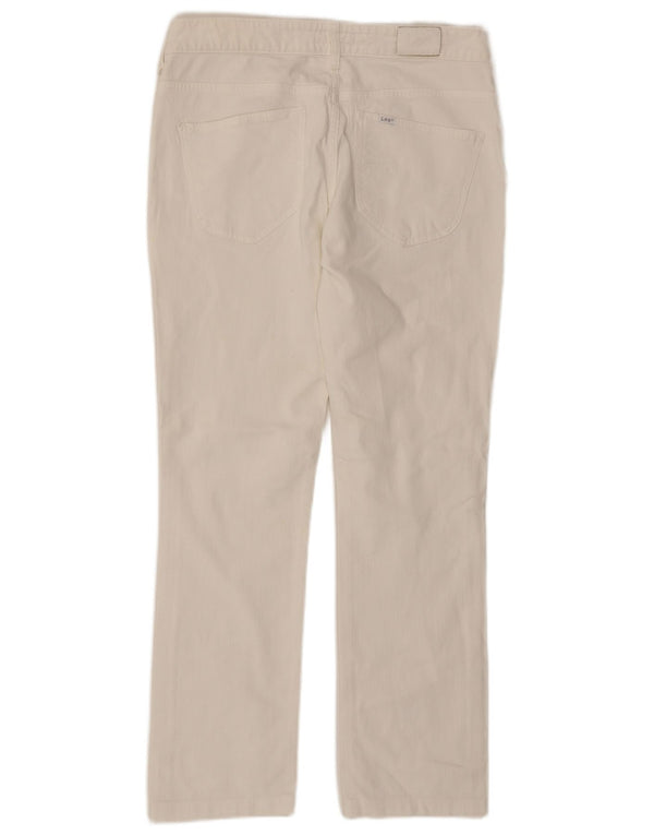Vaqueros Lee Norma para mujer W31 L29 de algodón blanco