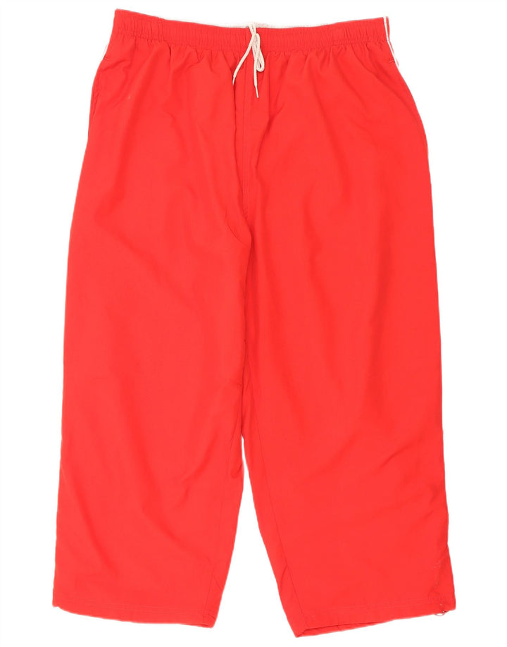 Reebok Pantalones Capri Hombre XL Poliéster Rojo