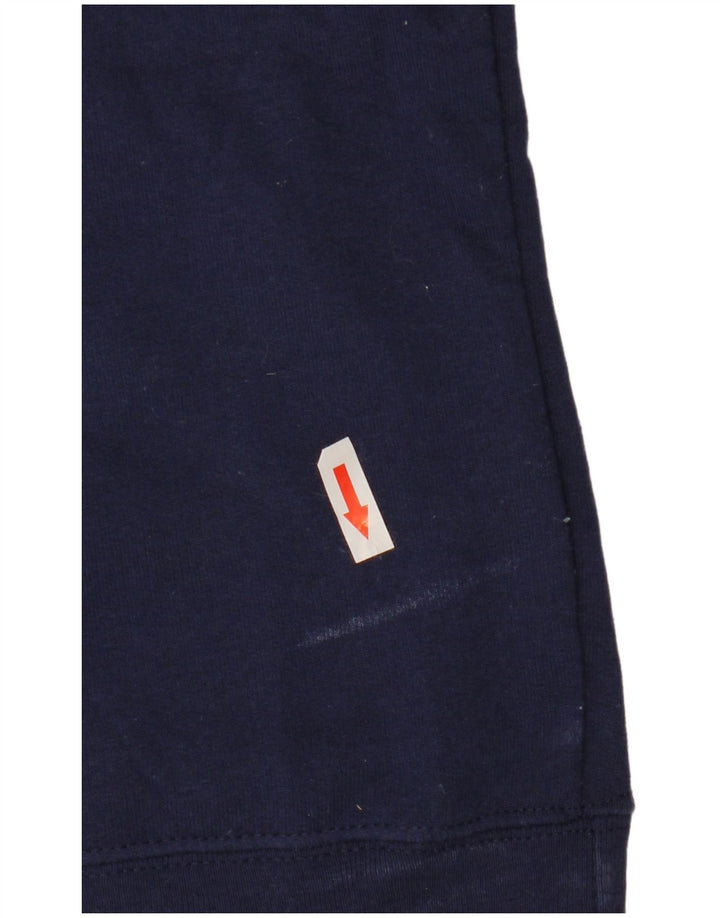 Champion Sudadera de gran tamaño con gráfico para mujer UK 10 Small Azul marino