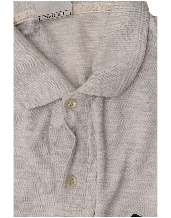 Polo Puma Hombre Grande Gris Moteado