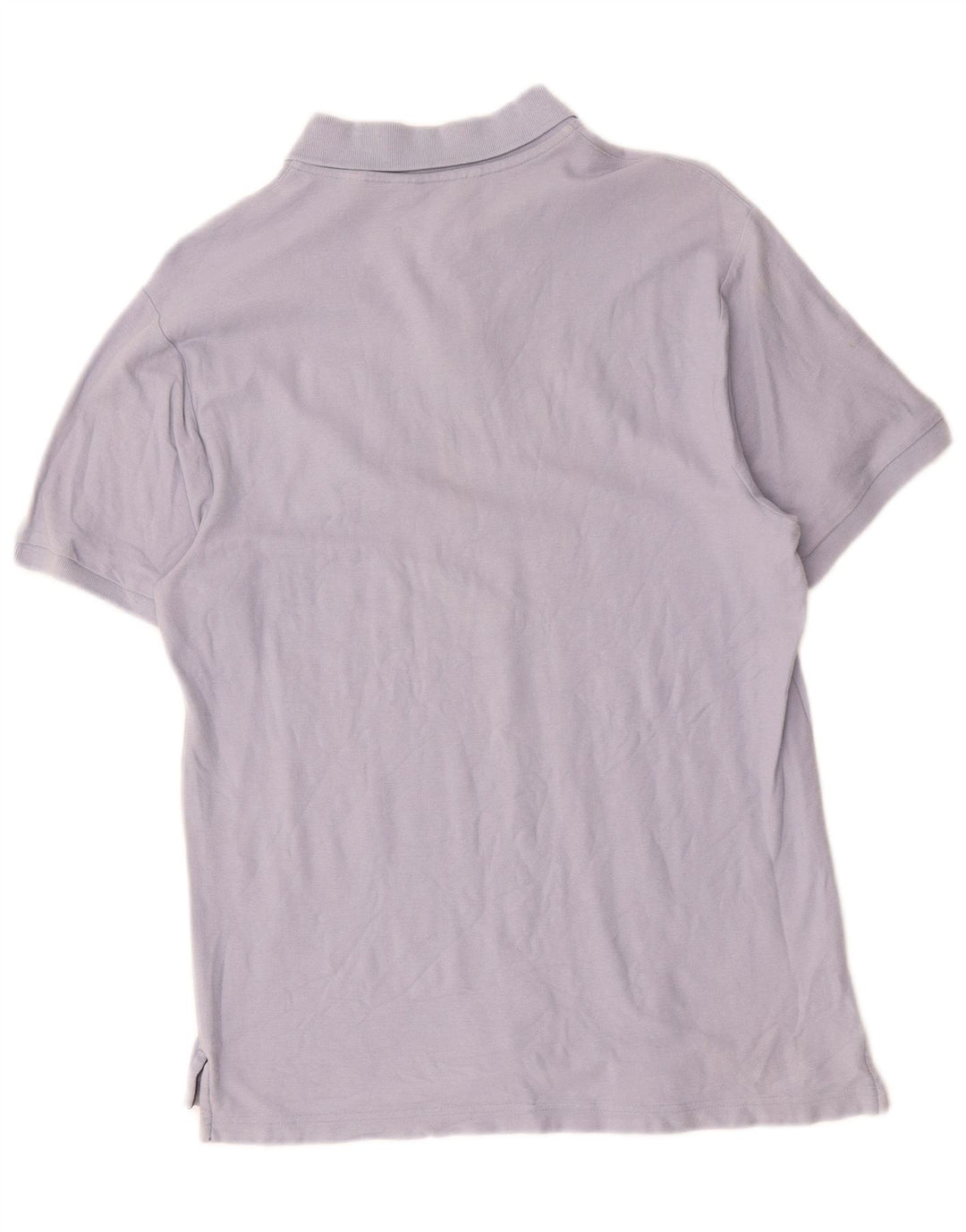 Polo Penguin de corte clásico con gráfico para hombre de algodón azul medio
