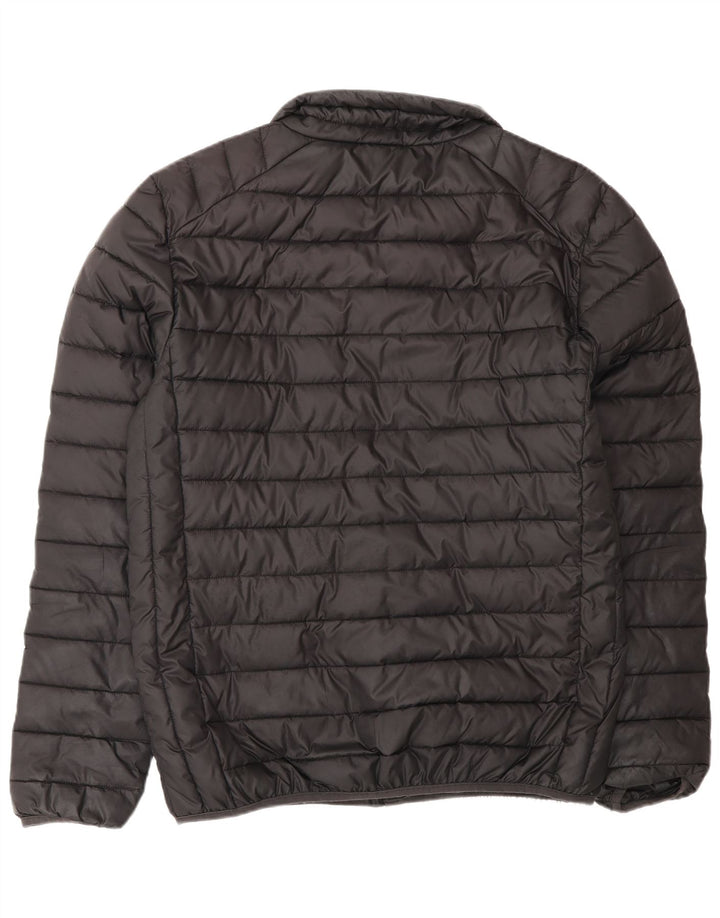 Ellesse Chaqueta acolchada gráfica para hombre UK 40 Large Poliéster negro