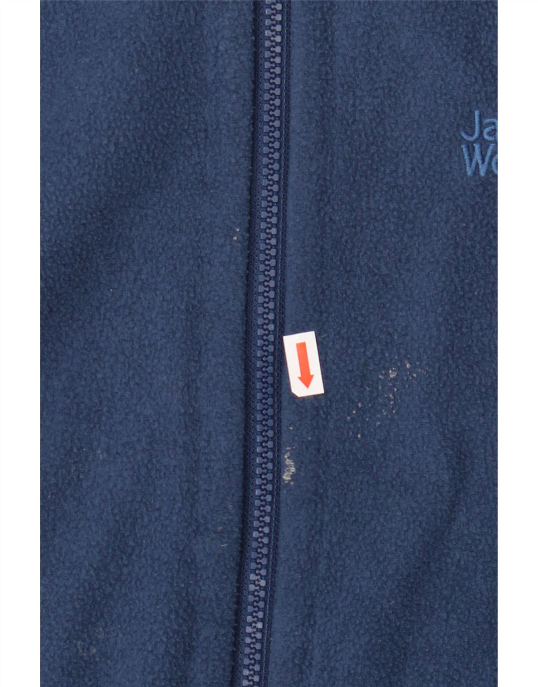 Jack Wolfskin Chaqueta polar con forro para hombre UK 42 Grande Poliéster azul marino