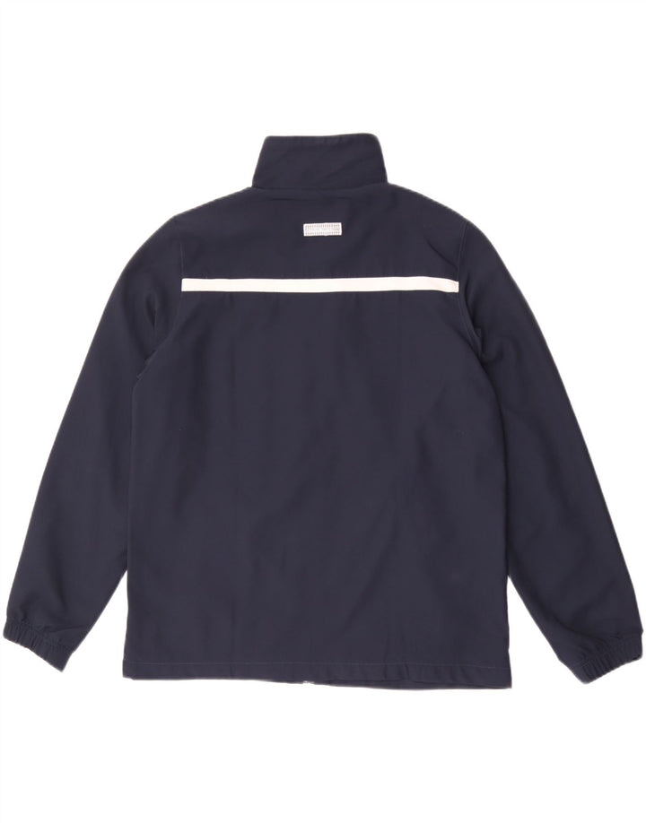Sergio Tacchini Chaqueta de chándal para hombre con bloques de color azul marino mediano