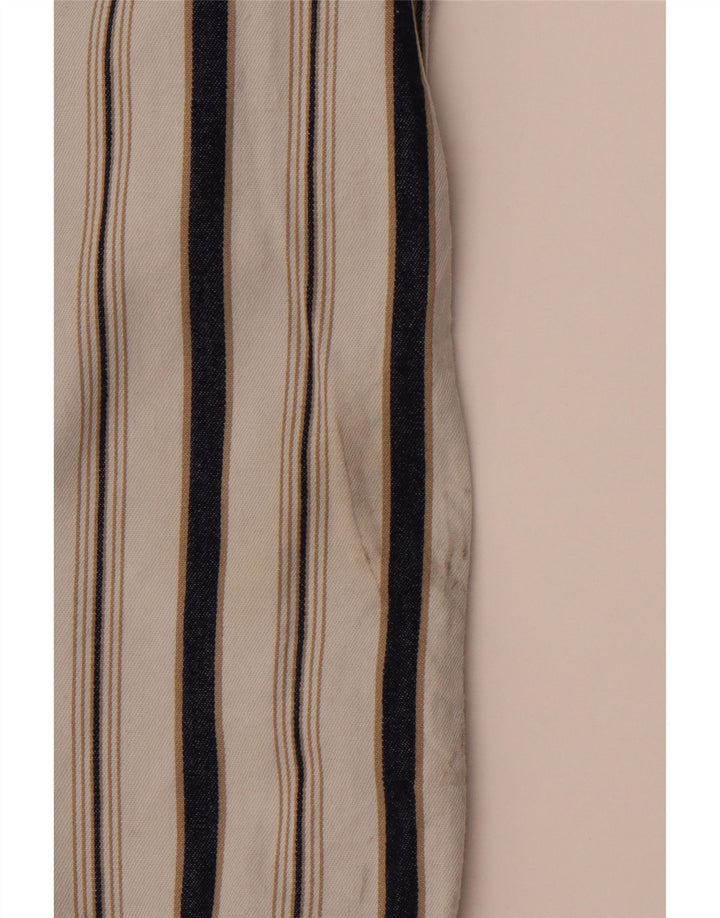 LEVI'S Camisa de Franela para Hombre Pequeña Rayas Blancas