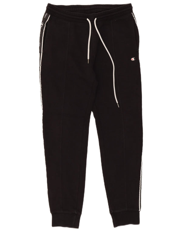 Champion Pantalones De Chándal Con Gráfico Joggers Large Negro Colorblock |