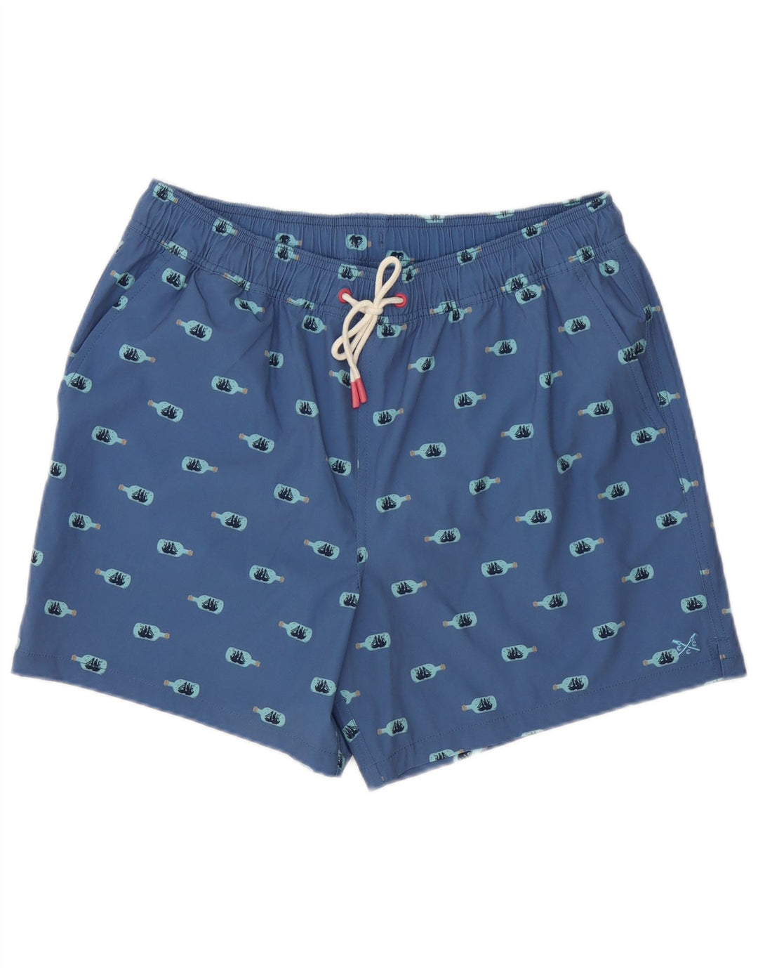 Crew Clothing Shorts de baño gráficos para hombre XL Poliéster azul