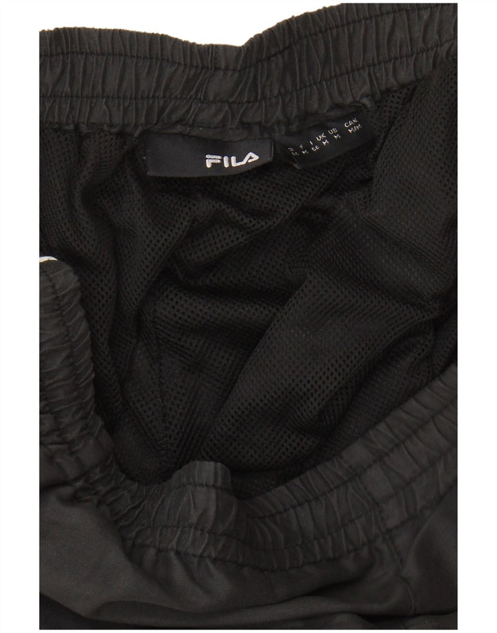 FILA Hombre Pantalones De Chándal Gráficos Medium Black