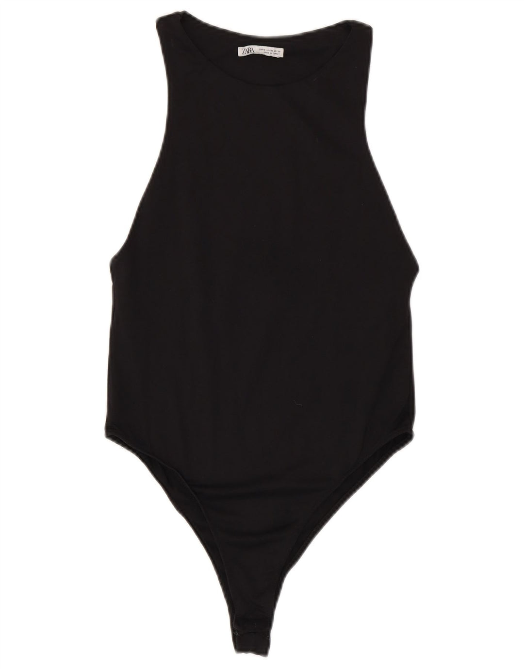 Body Zara Mujer UK 40 Mediano Negro