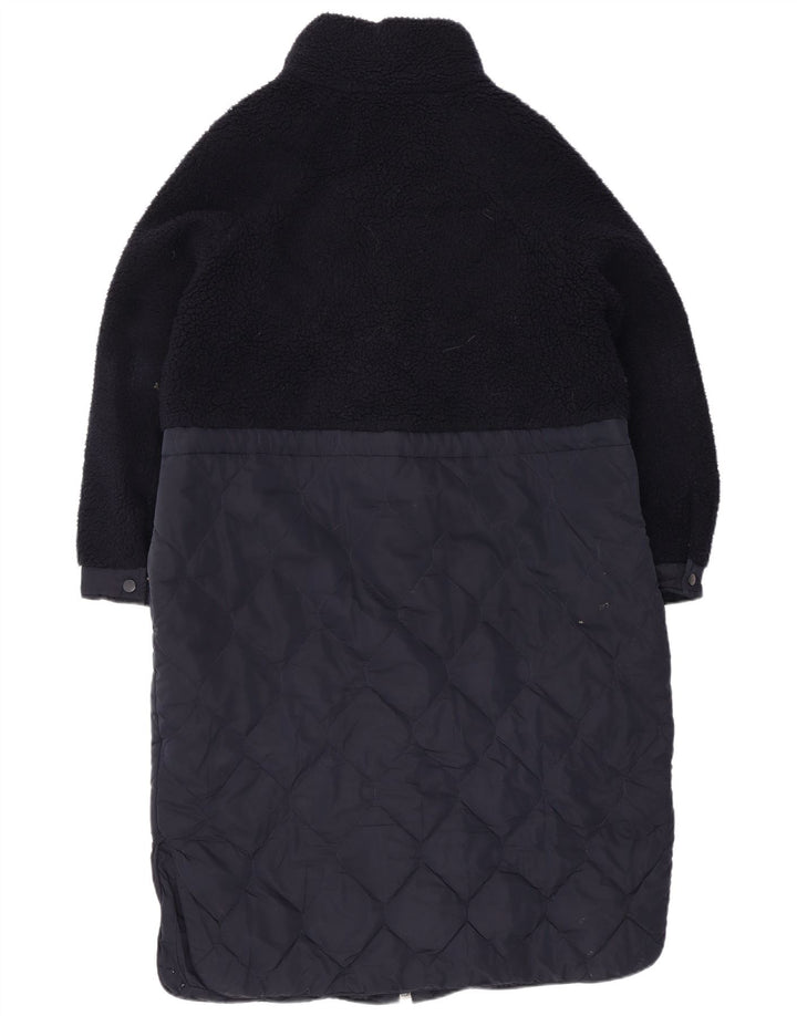 Marks & Spencer Abrigo para mujer UK 12 Medio Azul marino Poliéster