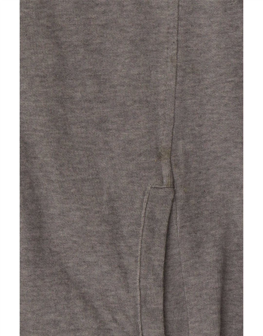 Adidas Mujer Chándal Top Chaqueta Reino Unido 16 Grande Gris Algodón