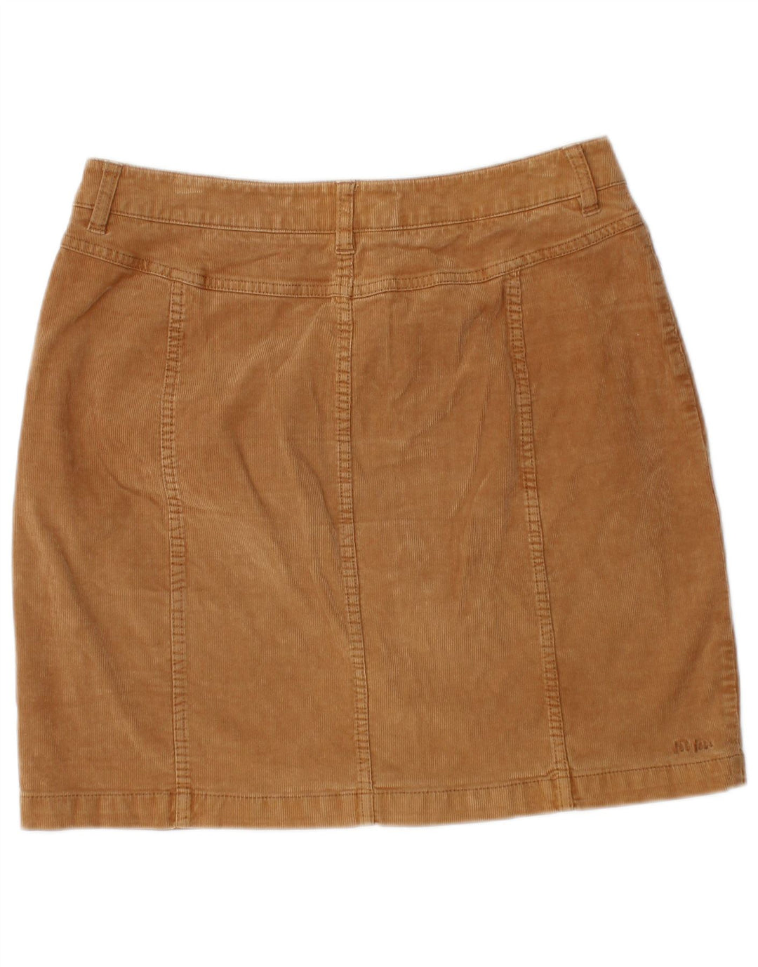 FAT FACE Falda de pana para mujer UK 10 Small W30 Algodón beige