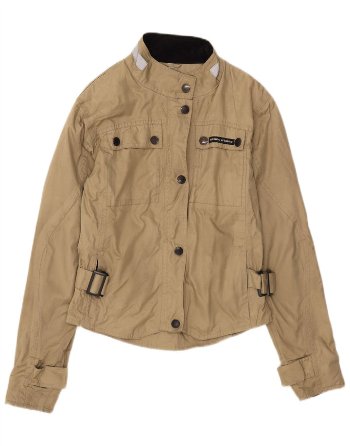Tucano Urbano Chaqueta utilitaria extragrande para mujer UK 6 XS Beige Poliéster