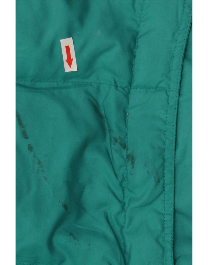 Think Pink Chaqueta acolchada con capucha para hombre IT 50 Large Nylon verde
