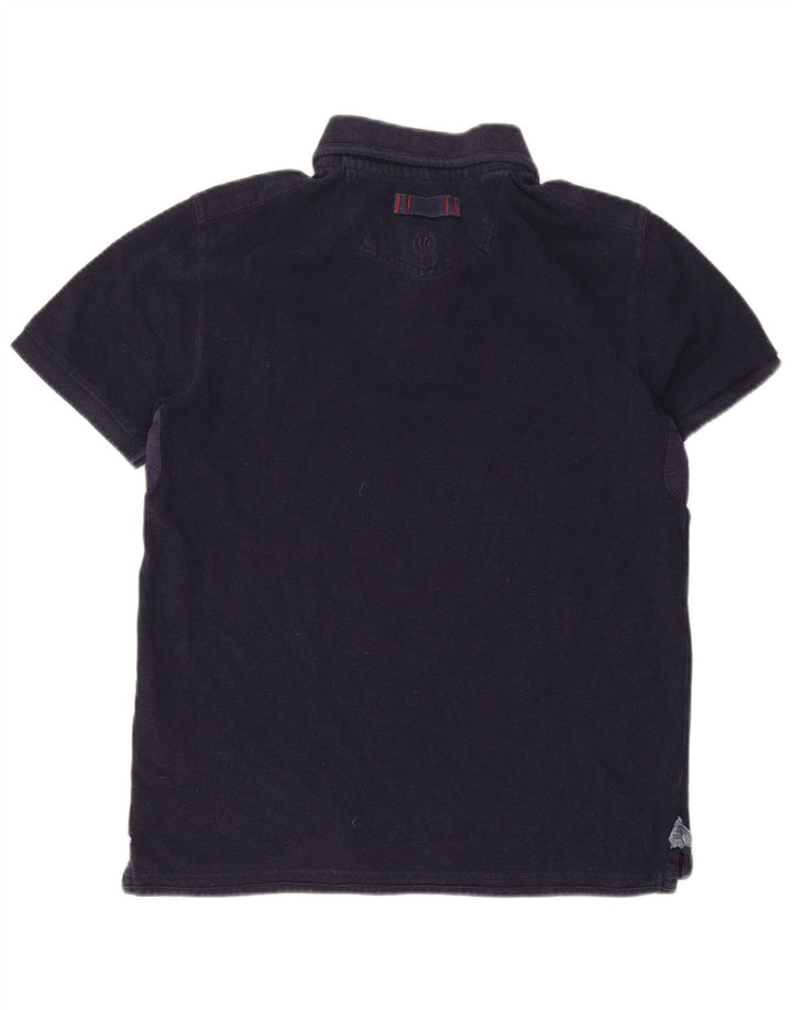Polo de hombre Fat Face de algodón azul marino mediano