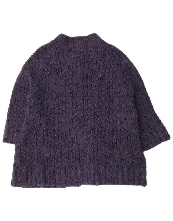 Marks & Spencer Suéter tipo cárdigan de manga 3/4 para mujer UK 22 3XL Azul marino