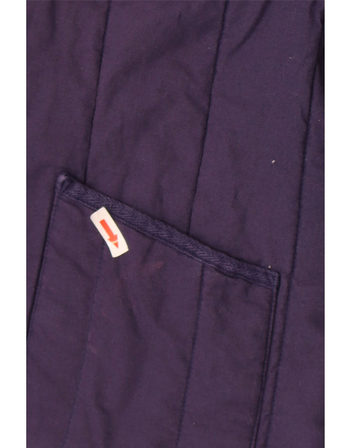 Chaqueta acolchada para mujer Fat Face UK 40 XL Algodón azul marino