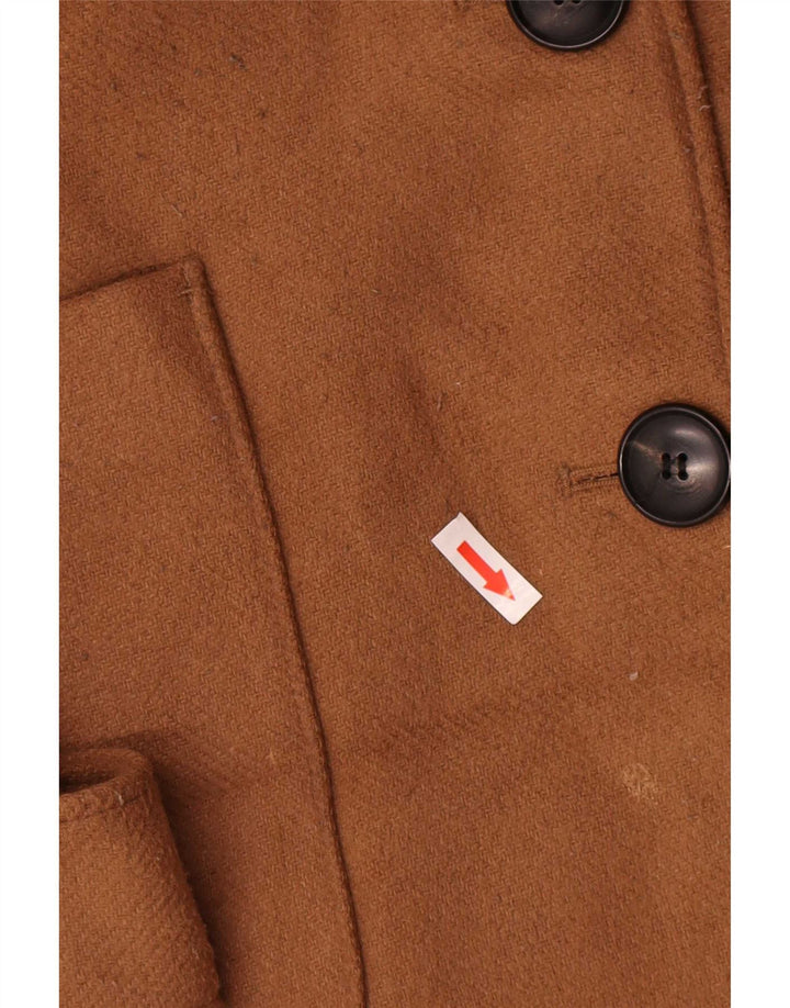 Marks & Spencer Abrigo para mujer UK 24 4XL Beige Poliéster