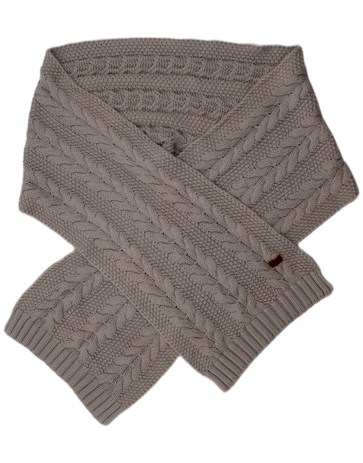 Barbour Bufanda Rectángulo De Punto Para Mujer Talla Única Gris