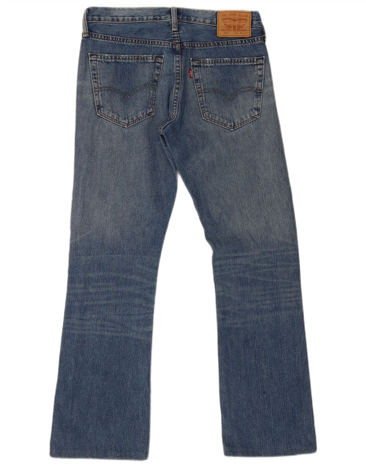 Levi's Hombre 527 Vaqueros Bootcut W31 L31 Algodón Azul