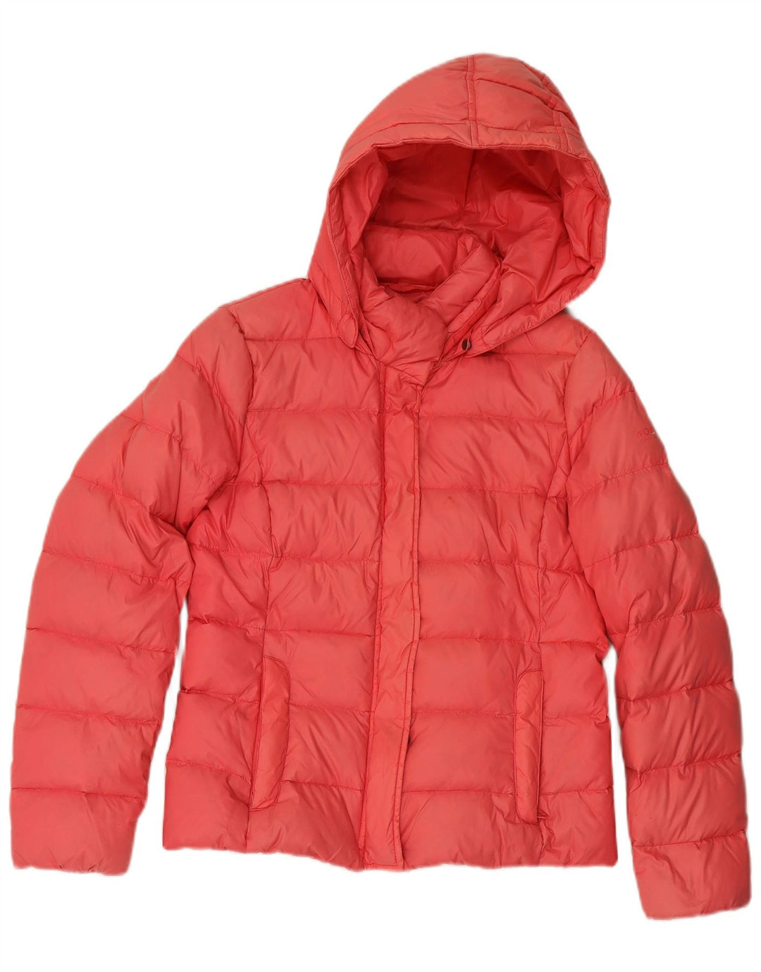 Woolrich Chaqueta acolchada con capucha para mujer UK 10 Small Pink Polyamide