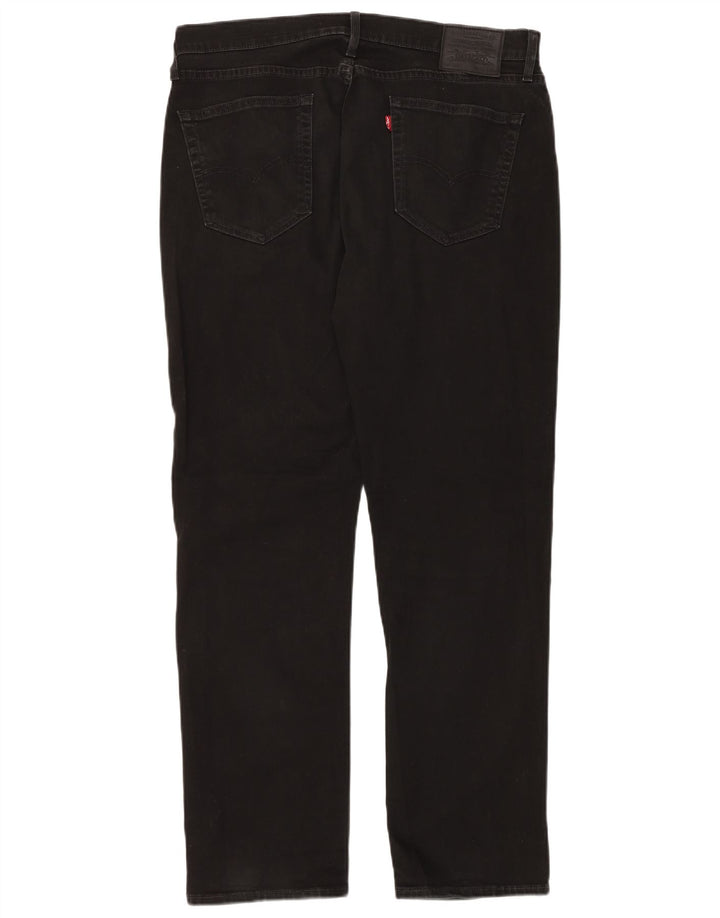 LEVI'S Vaqueros rectos para hombre W36 L32 Algodón negro
