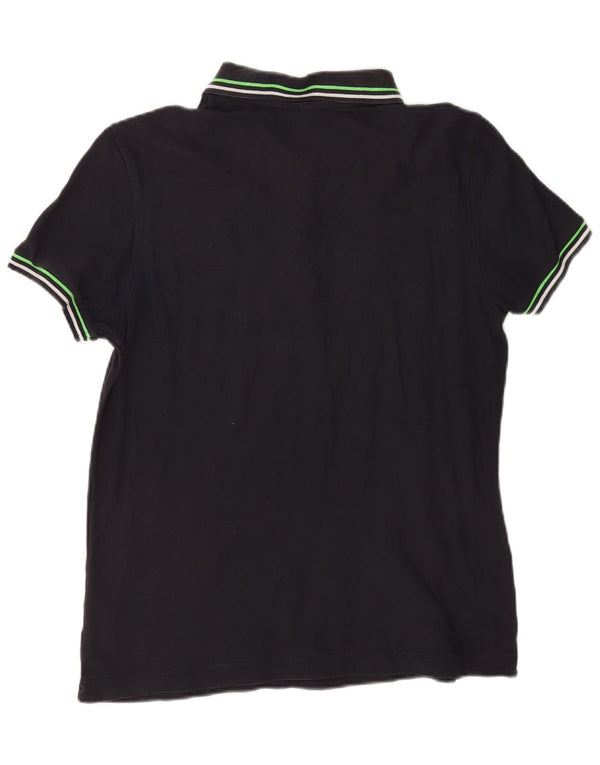 Polo Lotto Hombre Algodón Azul Marino Medio