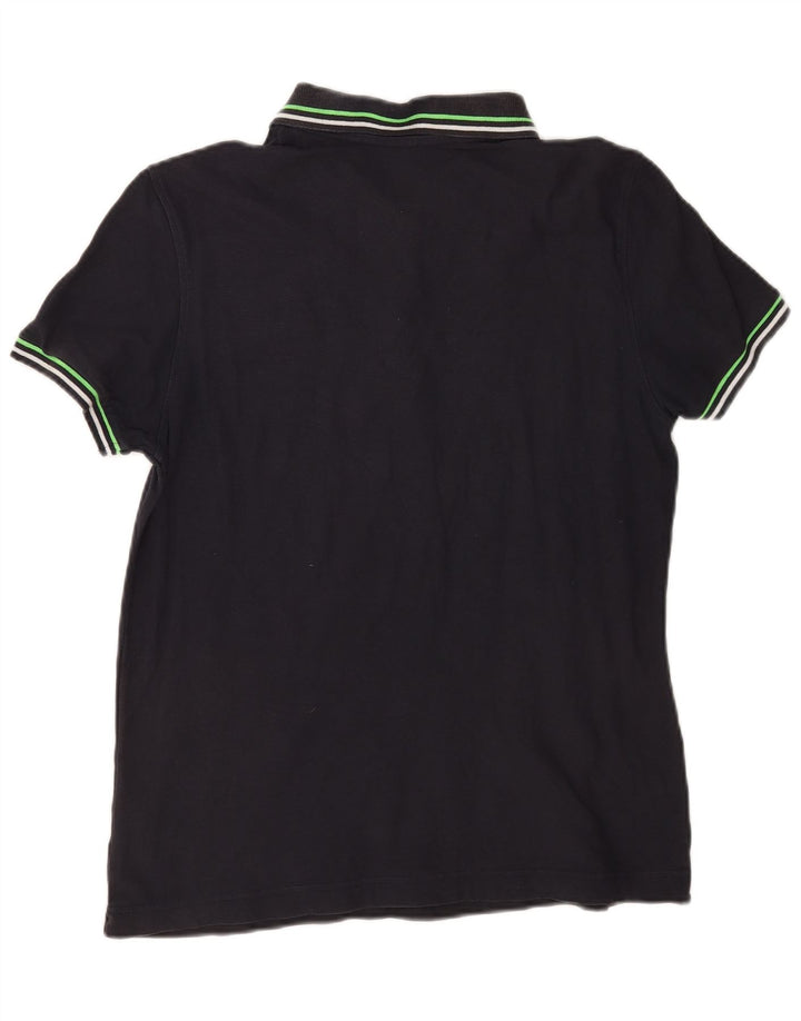 Polo Lotto Hombre Algodón Azul Marino Medio