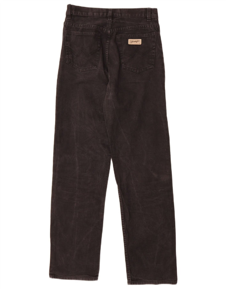 Wrangler Vaqueros rectos para hombre W29 L29 Algodón negro