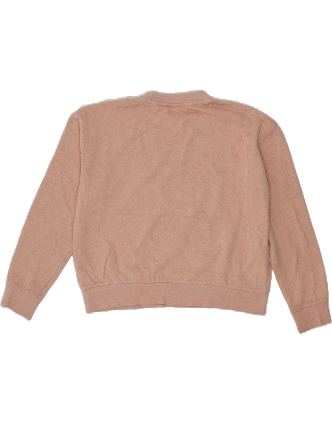 VANS Womens Oversized Graphic Sweatshirt Jumper UK 10 Small Pink Vintage Vans and Second-Hand Vans from Messina Hembry 