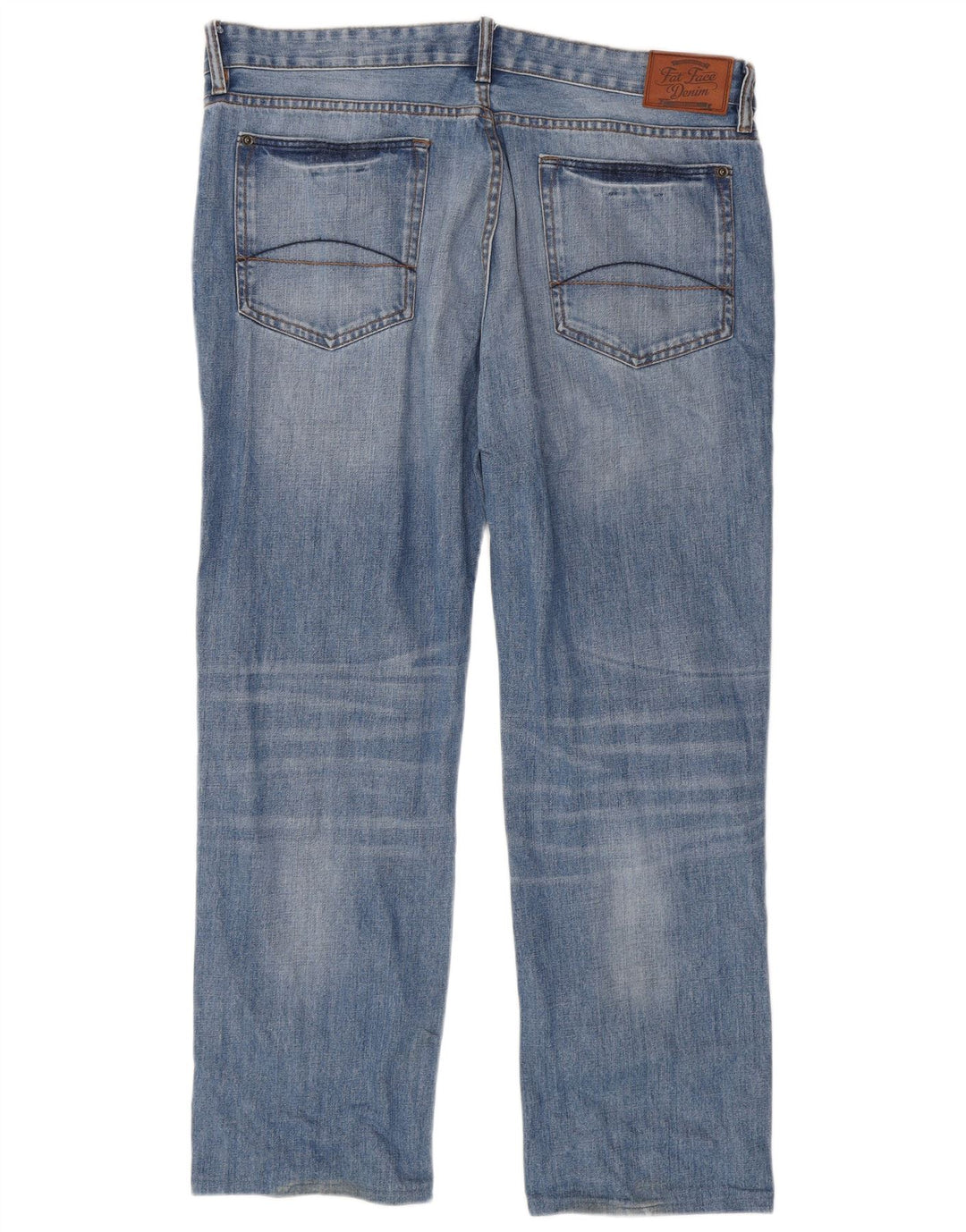 Vaqueros rectos para hombre Fat Face W38 L29 Algodón azul