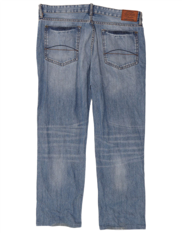 Vaqueros rectos para hombre Fat Face W38 L29 Algodón azul