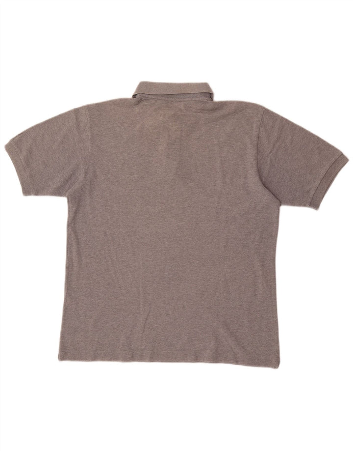 Polo Kappa Hombre De Algodón Gris Medio