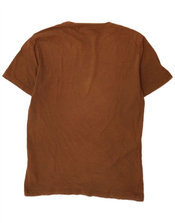 Levi's Hombre Camiseta Gráfica Top Algodón Marrón Medio