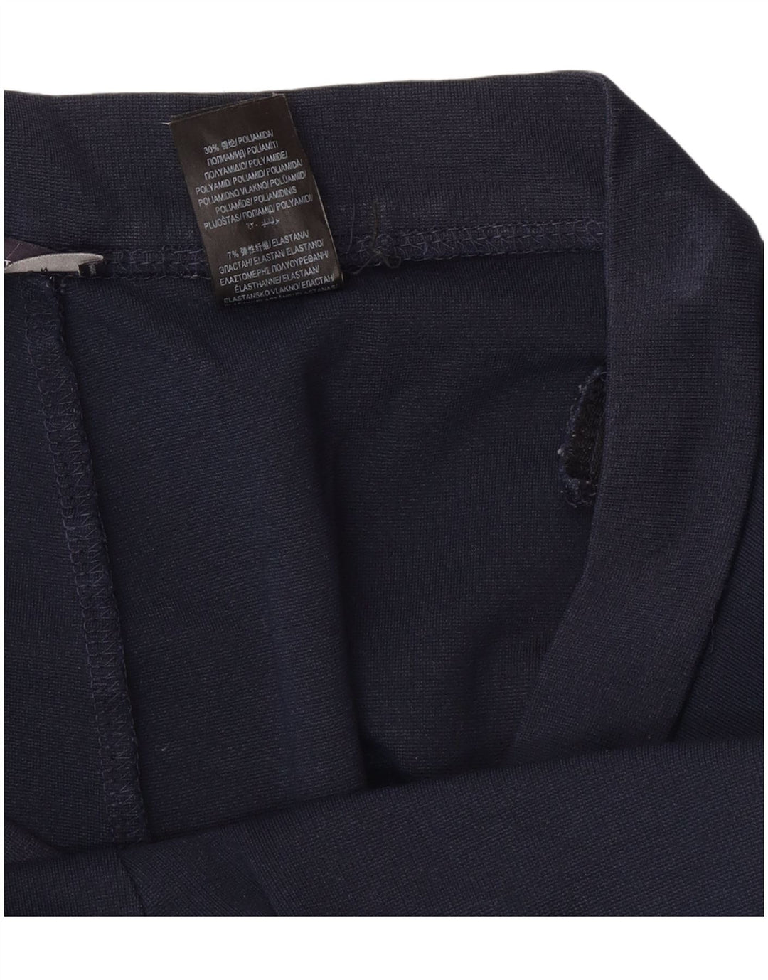 Marks & Spencer Falda midi para mujer UK 12 Medium W30 Poliamida azul marino
