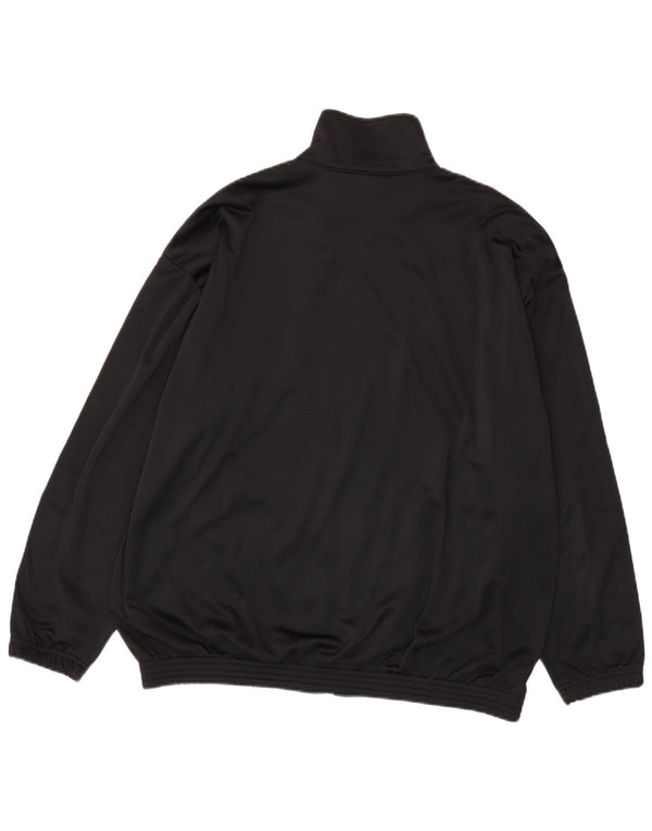 Asics Hombre Graphic Chándal Top Chaqueta XL Negro