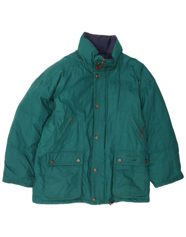 White Stag Chaqueta acolchada para hombre UK 42 XL Algodón verde
