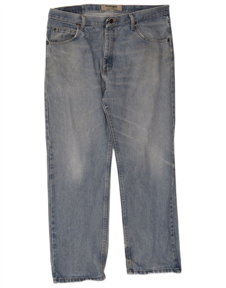 Wrangler Vaqueros rectos para hombre W36 L29 Algodón azul