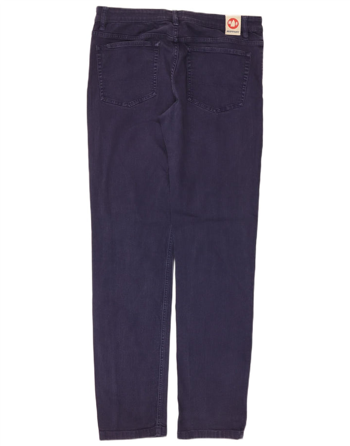 MURPHY & NYE Vaqueros ajustados para hombre W34 L34 Algodón azul marino